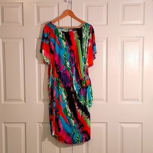 Colorful Wrap Dress 20